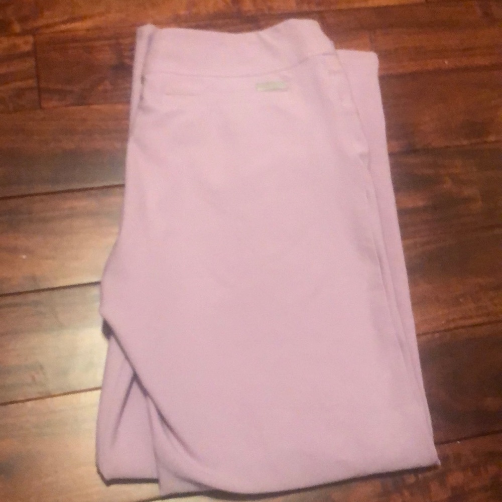Adidas purple pull-on pant